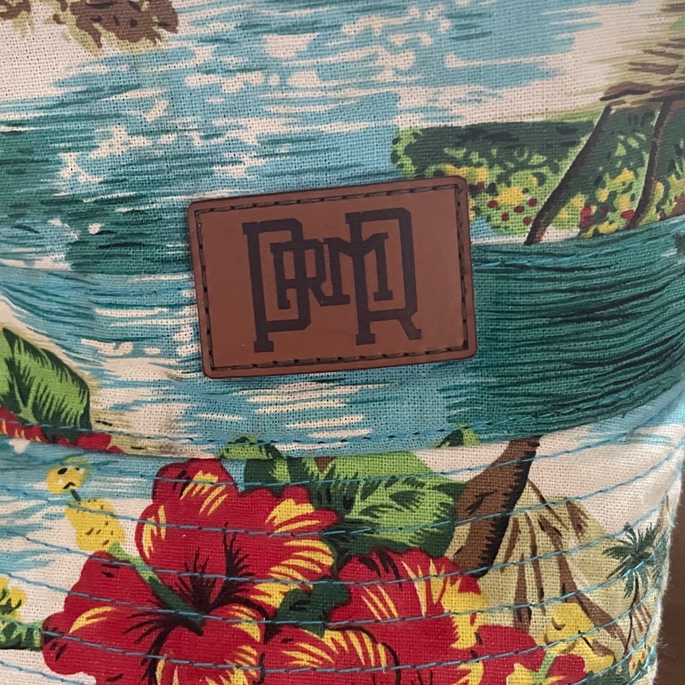Lot of 2 Floral Hawaiian Women's Bucket Hats - Picture 4 of 8